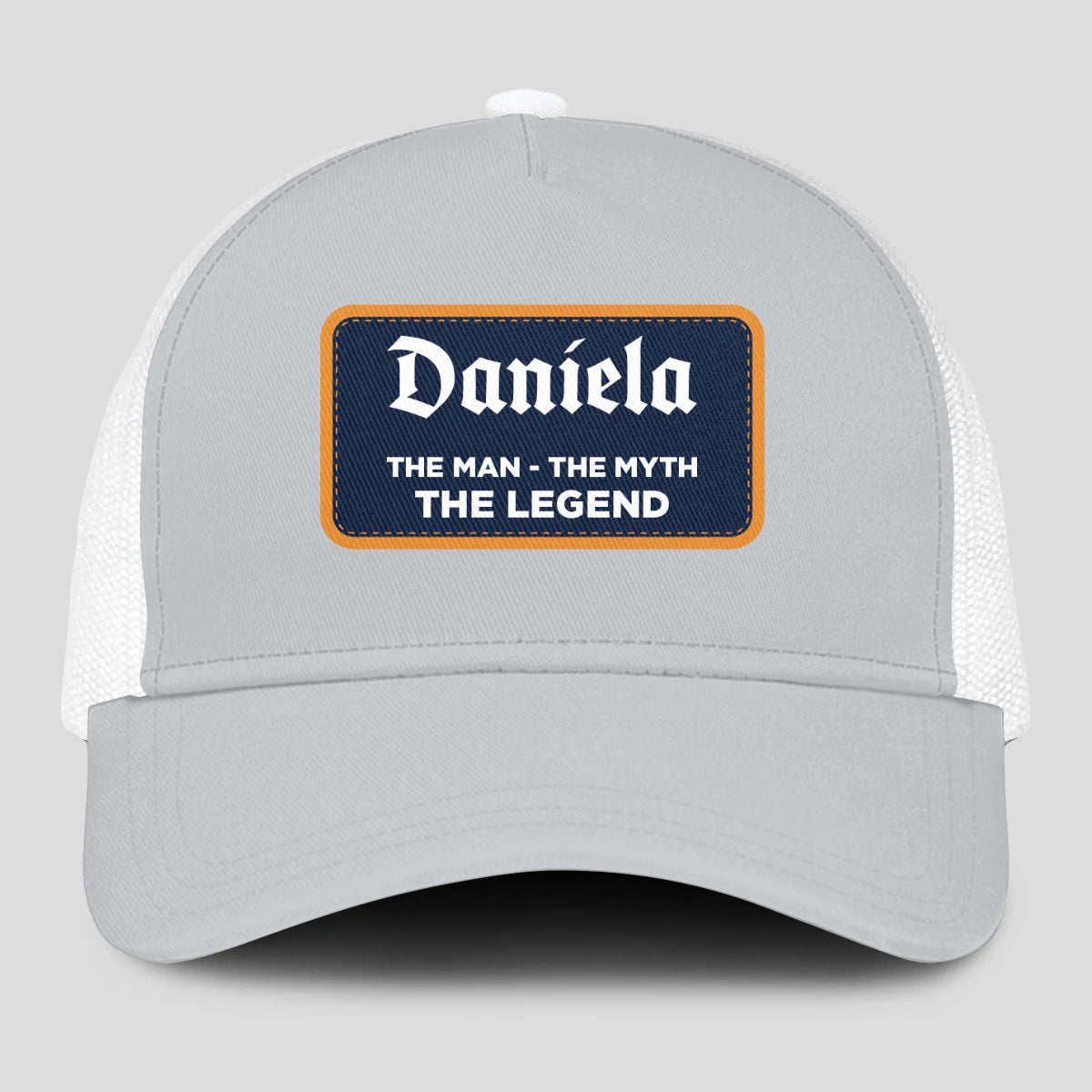 The Man The Myth The Legend Gray Mesh Cap DANIELA 13K1 C204PF