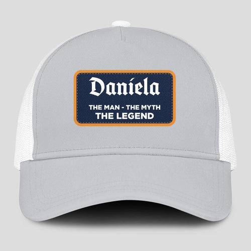 The Man The Myth The Legend Gray Mesh Cap DANIELA 13K1 C204PF