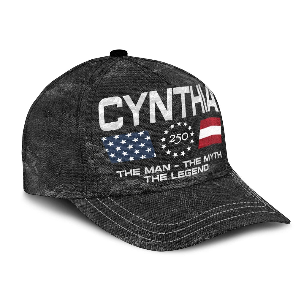 CYNTHIA 13K1-C11PF America 250 The man - The Myth - The Legend