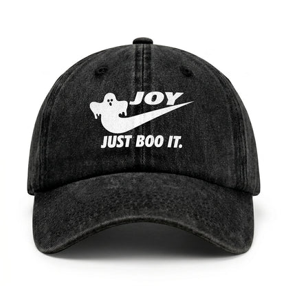Just Boo It Halloween Washed Cap JOY 13K1 C83PF