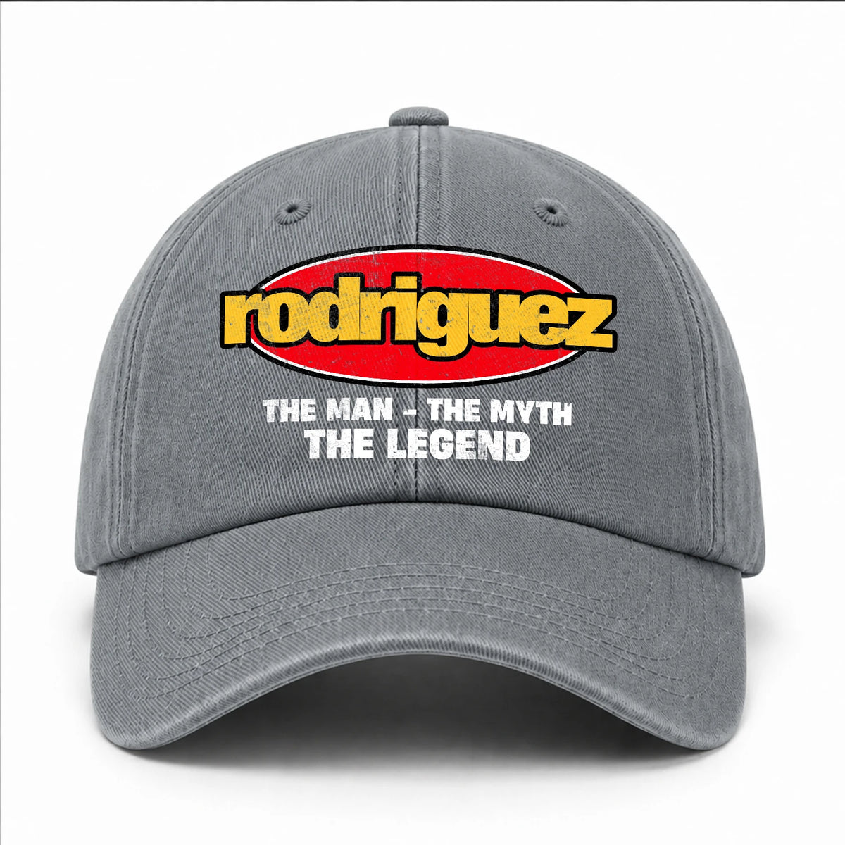 The Man The Myth The Legend Vintage Logo Washed Cap RODRIGUEZ 13K1 C162PF