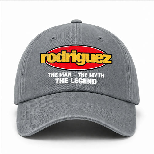 The Man The Myth The Legend Vintage Logo Washed Cap RODRIGUEZ 13K1 C162PF