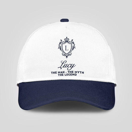 The Man The Myth The Legend Blue Cap LUCY 13K2 C46PF