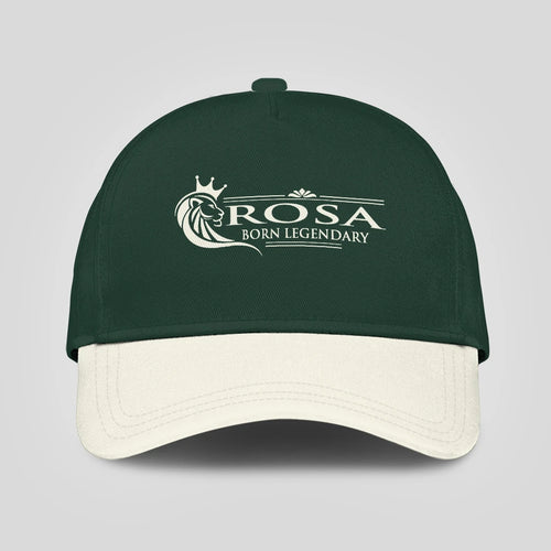 Born Legendary Lion Logo Sage Green And Beige Cap ROSA 13K1 C182PF