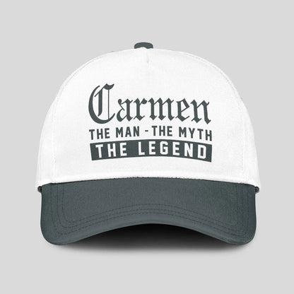 The Man The Myth The Legend Luxury Cap CARMEN 13K1 C39PF