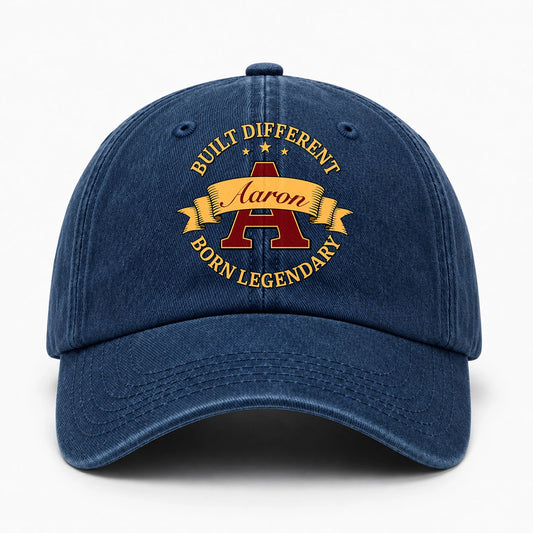 Built Different Born Legendary Royal Washed Cap AARON 13K1 C71PF
