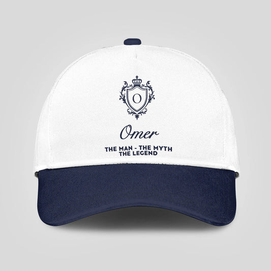 The Man The Myth The Legend Blue Cap OMER 13K5 C46PF