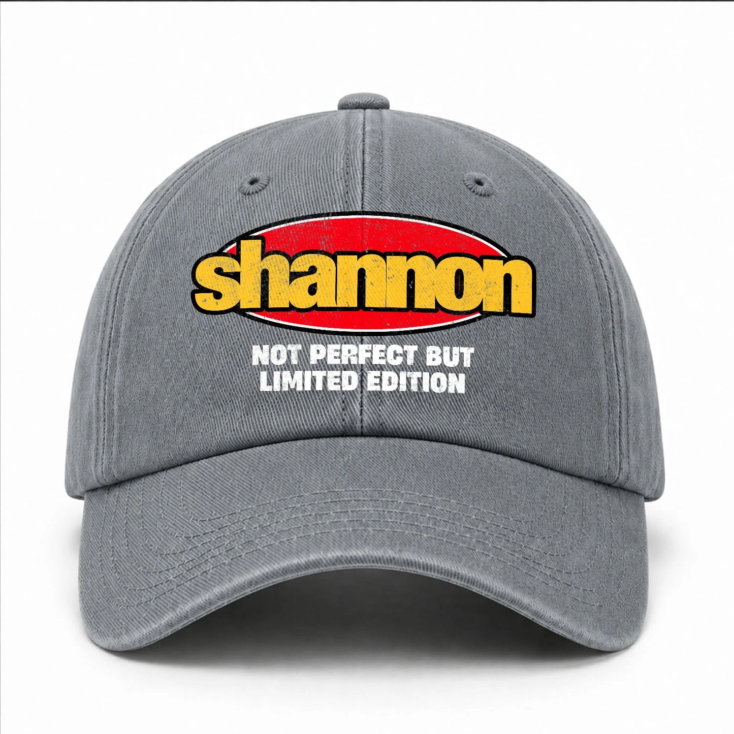 Your Name Not Perfect But Limited Edition Red Logo Washed Cap SHANNON 13K1 C84PF