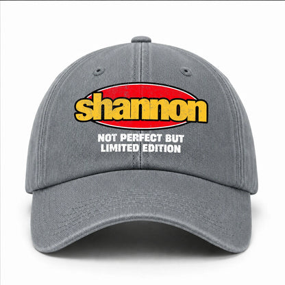 Your Name Not Perfect But Limited Edition Red Logo Washed Cap SHANNON 13K1 C84PF