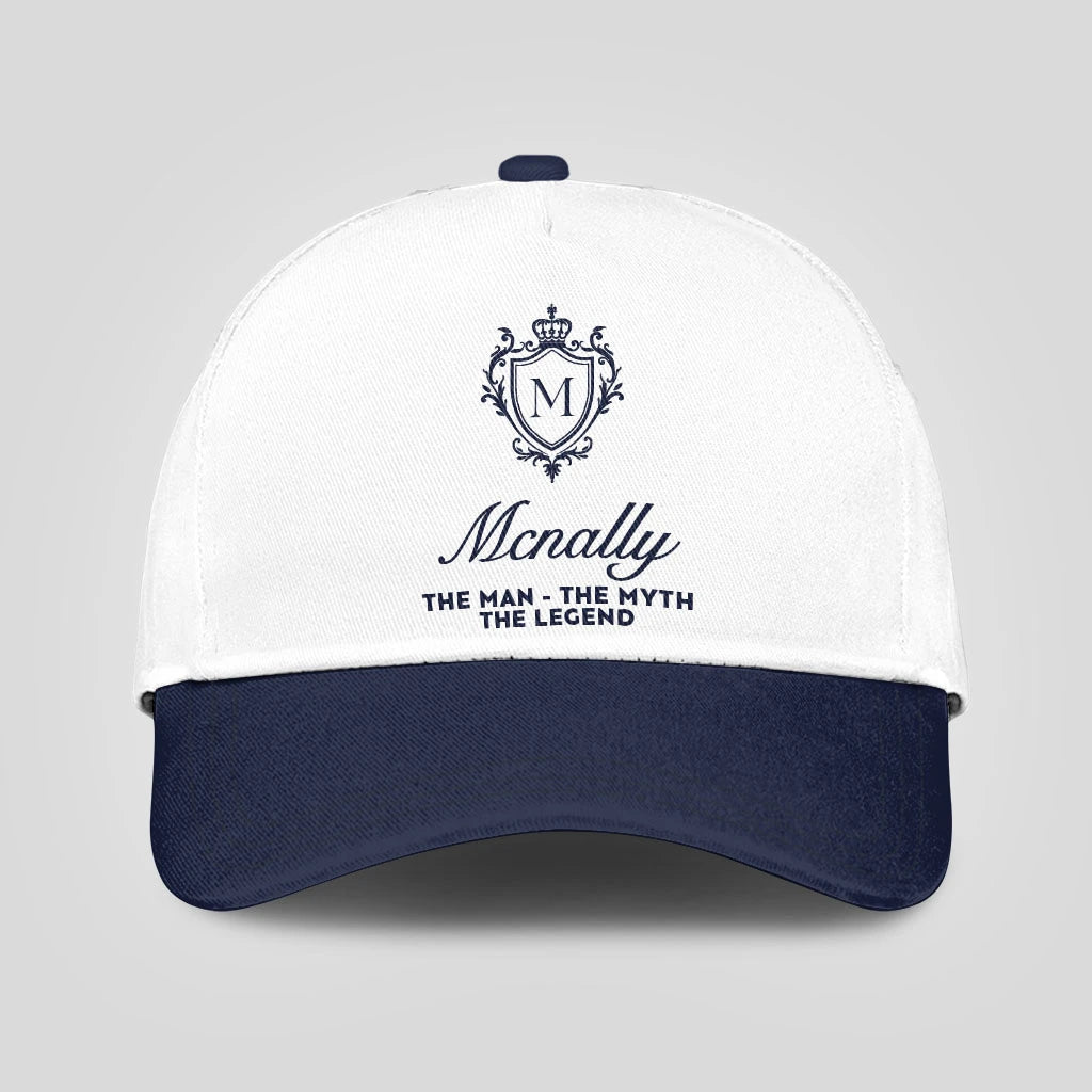 The Man The Myth The Legend Blue Cap MCNALLY 13K9 C46PF
