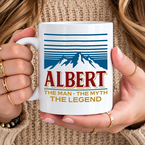 The Man The Myth The Legend Mountain Mug ALBERT 13K1 MG04