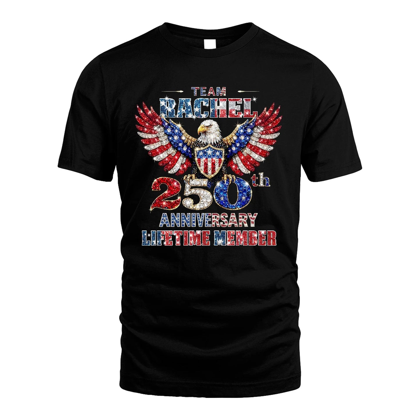 PIERRE 13K1-523 Personalized "Team...Lifetime Member" America 250 Design