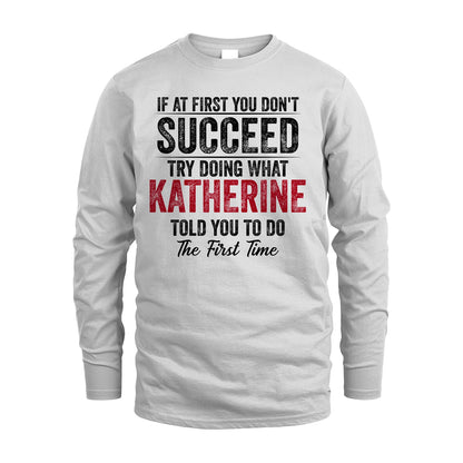 KATHERINE 13K1-357 If At First You Don't Succeed...