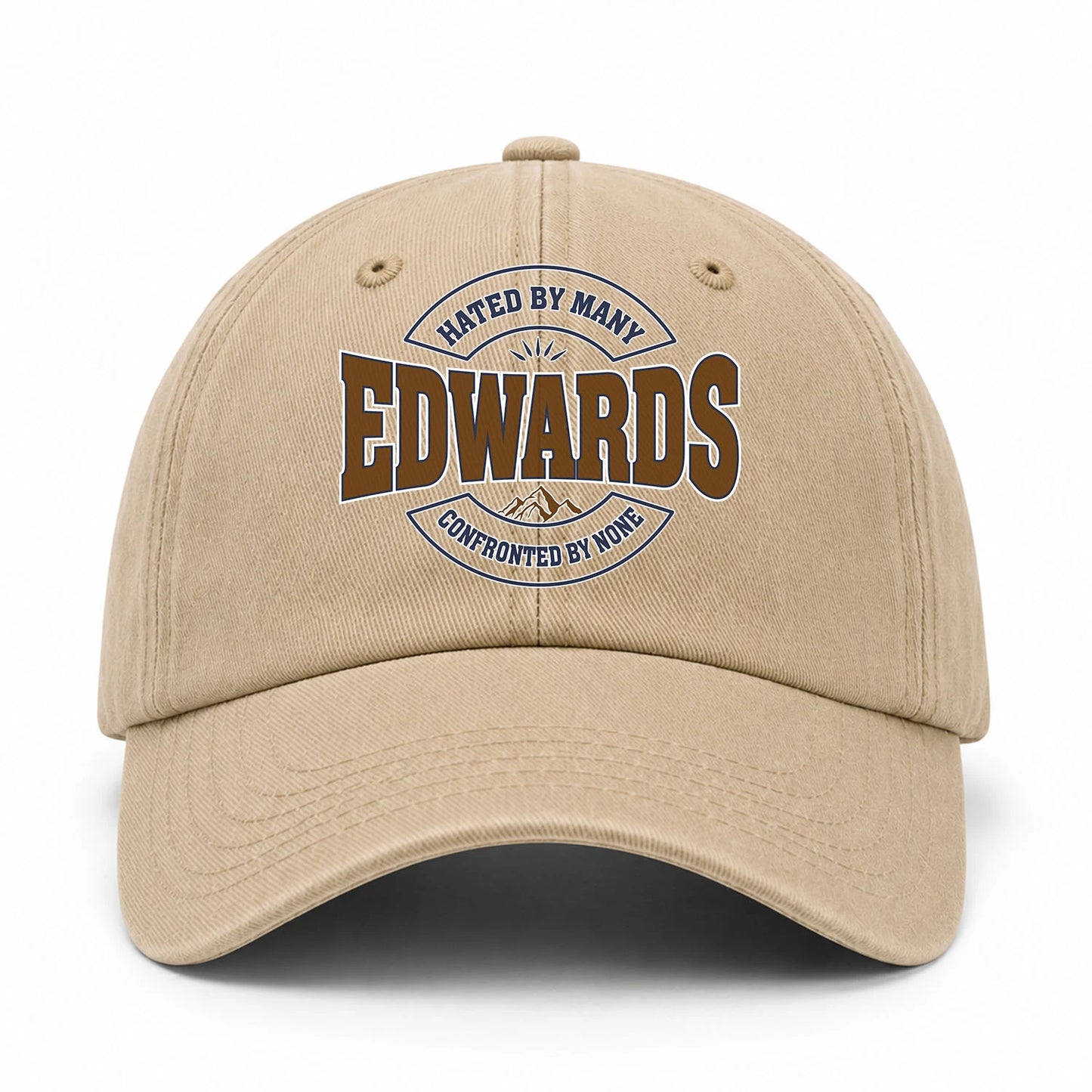 Hated By Many Confronted By None Washed Cap EDWARDS 13K1 C36PF