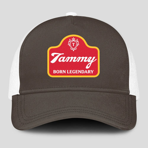 Born Legendary Charcoal Mesh Cap TAMMY 13K1 C196PF