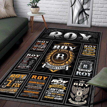 ROY Personalized Sponge Floor Mat – Custom Printed Home Decor 13K1-AR2
