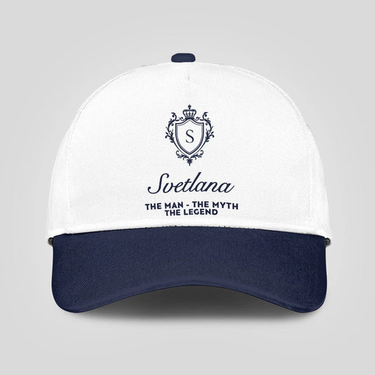 The Man The Myth The Legend Blue Cap SVETLANA 13K3 C46PF