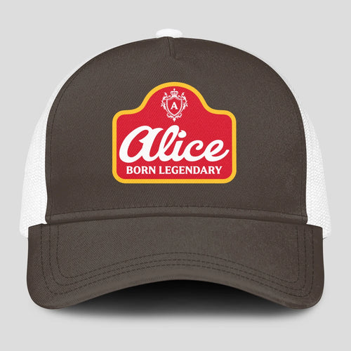 Born Legendary Charcoal Mesh Cap ALICE 13K1 C196PF