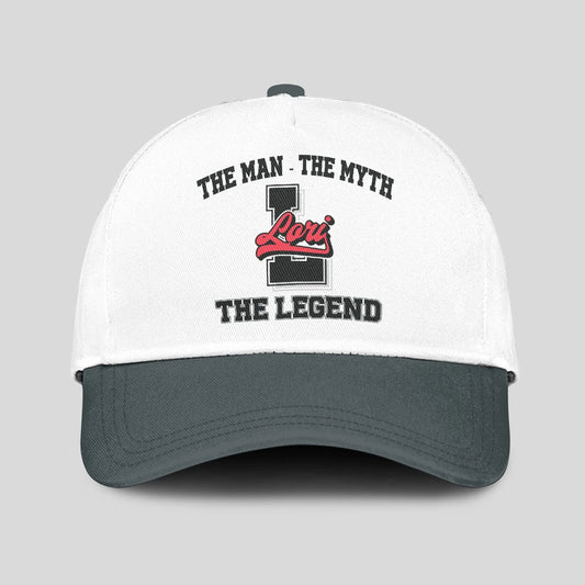 The Man The Myth The Legend Custom Initial Letter And Name Cap LORI 13K1 C38PF