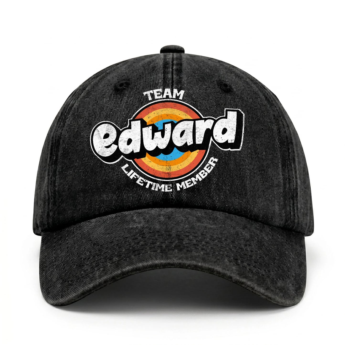 Team Your Name Lifetime Member Logo Cap EDWARD 13K1 C66PF