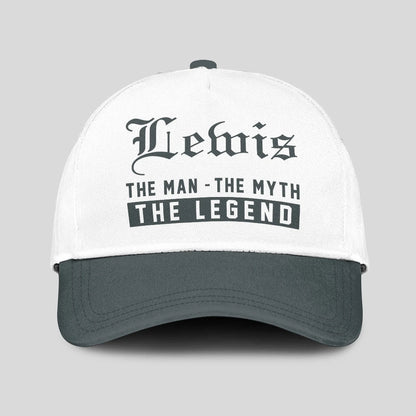 The Man The Myth The Legend Luxury Cap LEWIS 13K1 C39PF