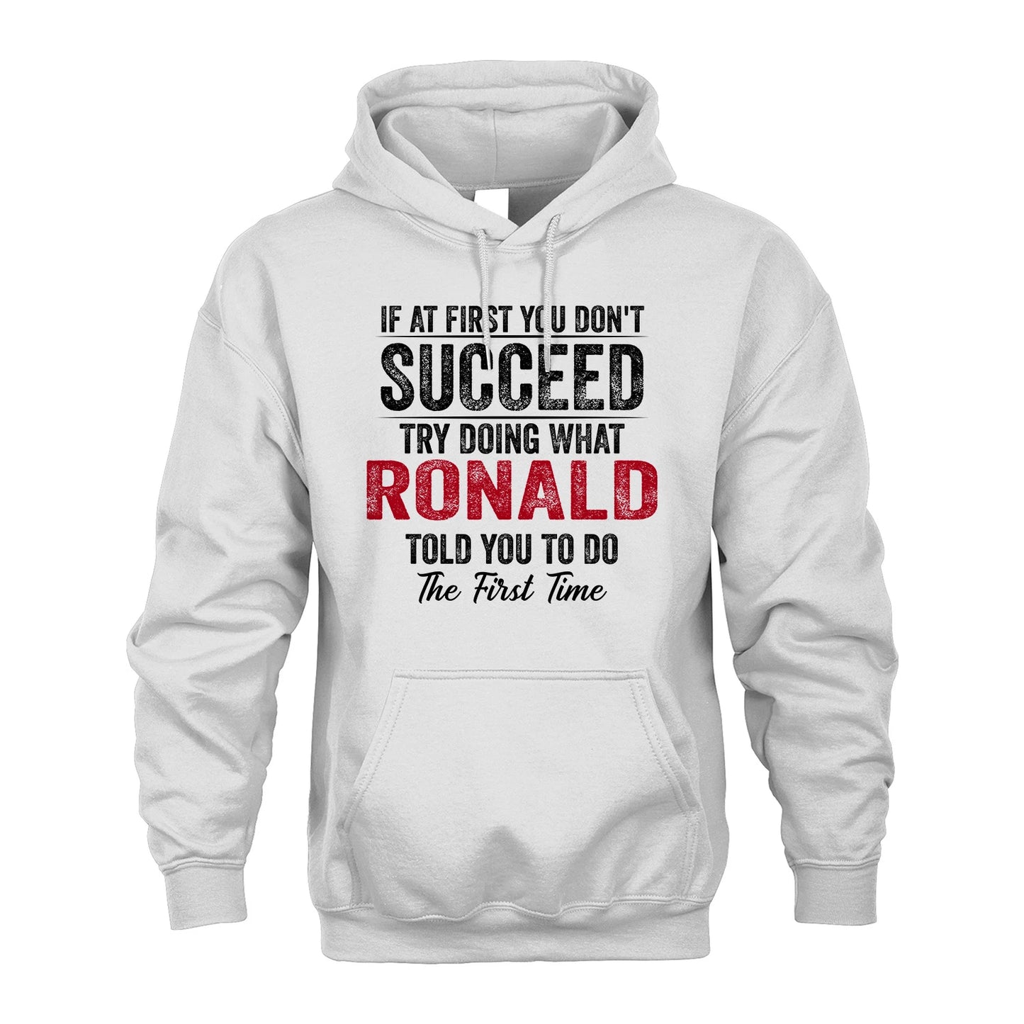 RONALD 13K1-357 If At First You Don't Succeed...