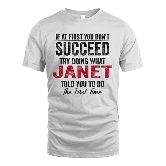 JANET 13K1-357 If At First You Don't Succeed...
