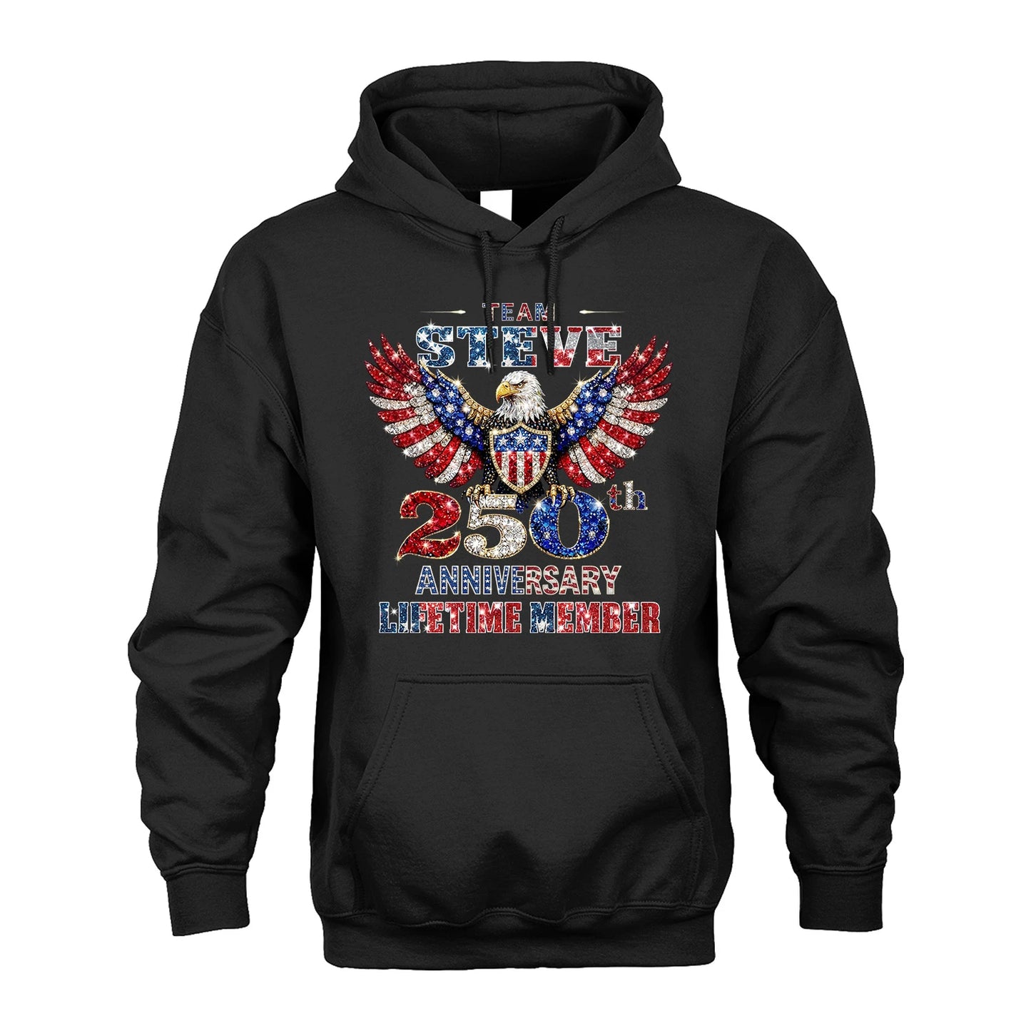 STEPHEN 13K1-523 Personalized "Team...Lifetime Member" America 250 Design