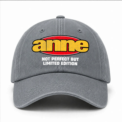 Your Name Not Perfect But Limited Edition Red Logo Washed Cap ANNE 13K1 C84PF