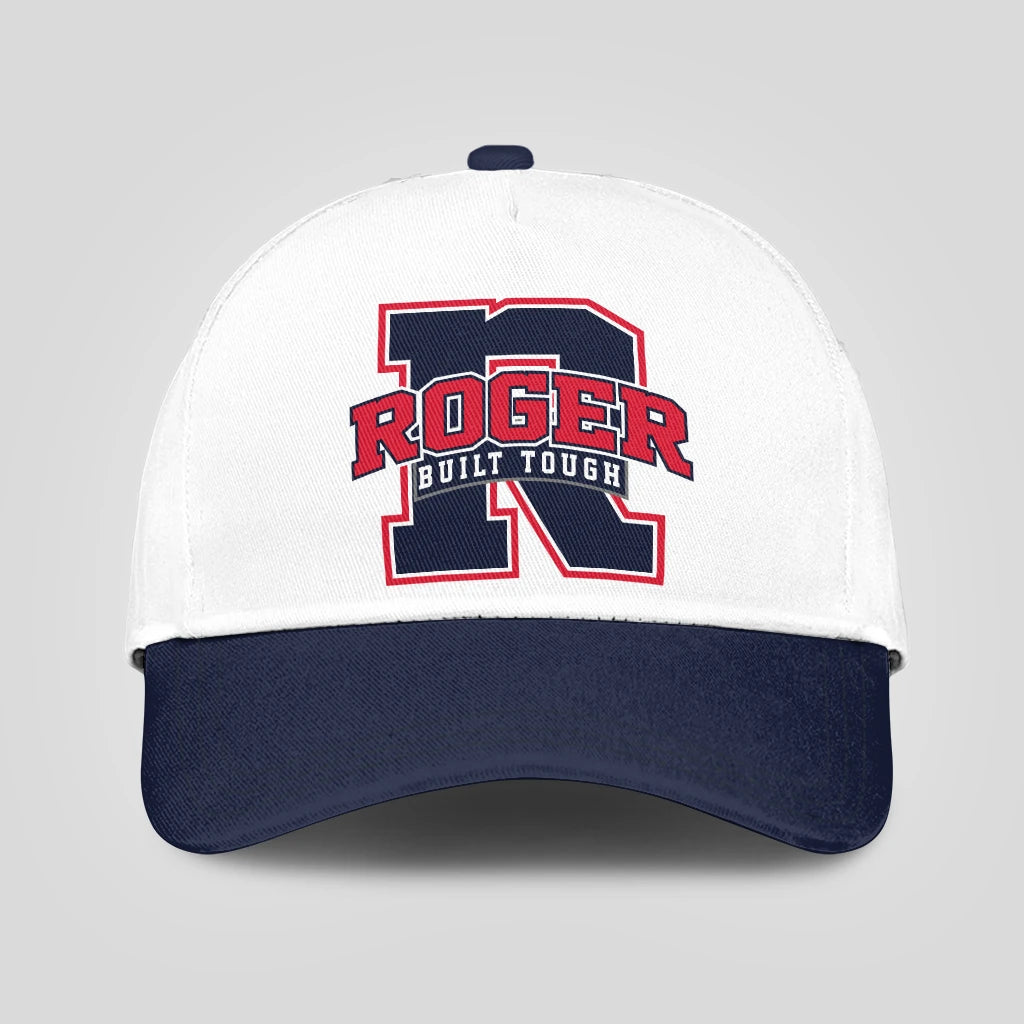 Built Tough Blue And White Baseball Cap ROGER 13K1 C103PF