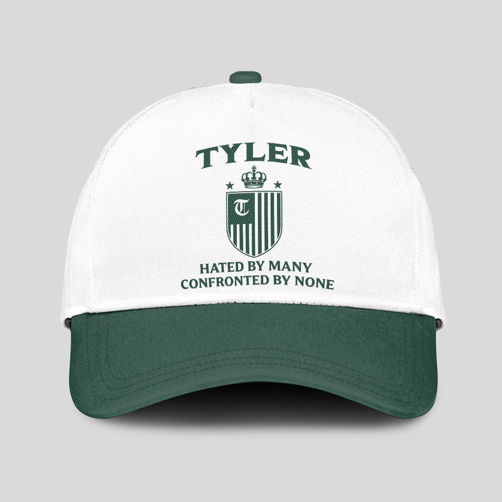 Hated By Many Confronted By None Luxury Logo Cap TYLER 13K1 C41PF