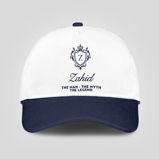 The Man The Myth The Legend Blue Cap ZAHID 13K9 C46PF