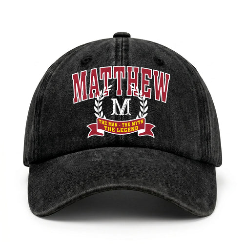 The Man The Myth The Legend Royal Cap MATTHEW 13K1 C32PF