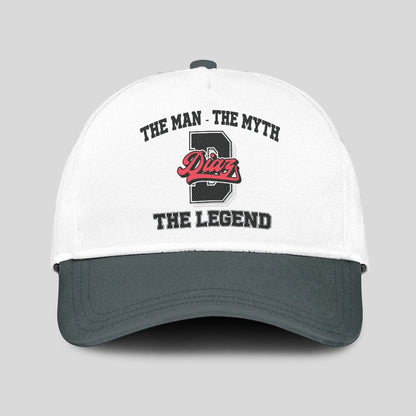 The Man The Myth The Legend Custom Initial Letter And Name Cap DIAZ 13K1 C38PF