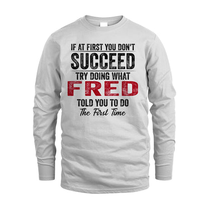 FRED 13K1-357 If At First You Don't Succeed...