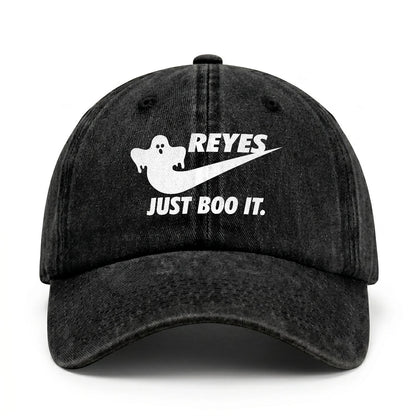 Just Boo It Halloween Washed Cap REYES 13K1 C83PF
