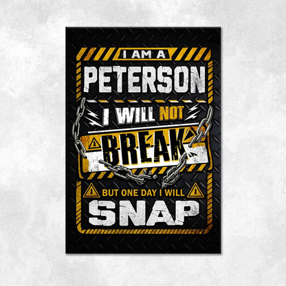 PETERSON Motivational Rug – Black & Yellow Quote Carpet for Living Room 13K1-AR1