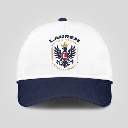 Built Different Born Legendary Elegant Blue And White Cap LAUREN 13K1 C76PF