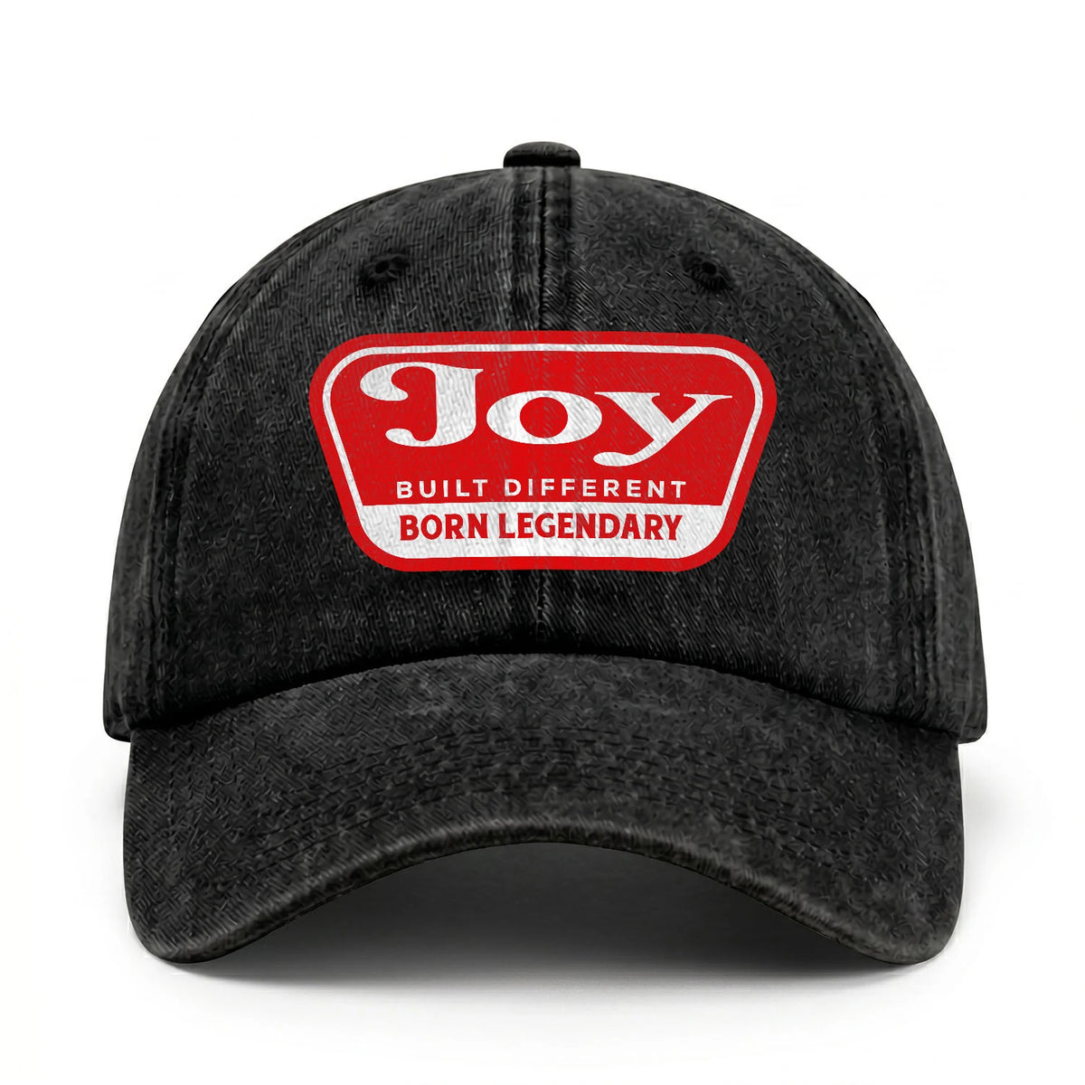 Built Different Born Legendary Red Logo Washed Cap JOY 13K1 C63PF