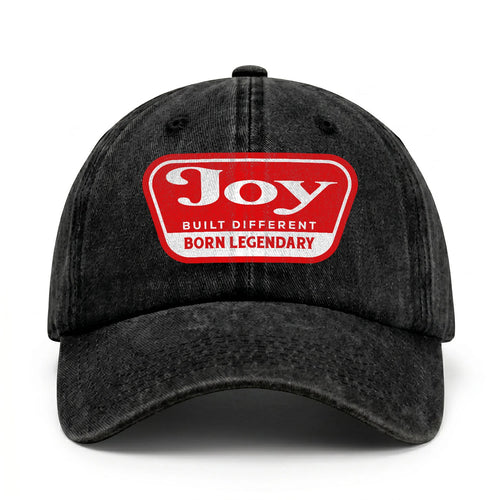 Built Different Born Legendary Red Logo Washed Cap JOY 13K1 C63PF