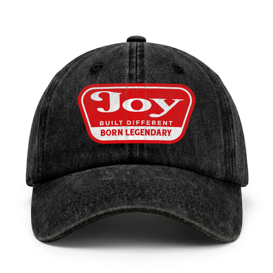 Built Different Born Legendary Red Logo Washed Cap JOY 13K1 C63PF
