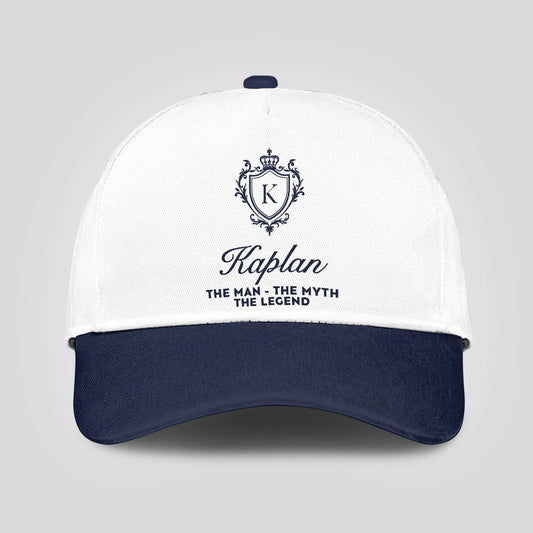 The Man The Myth The Legend Blue Cap KAPLAN 13K5 C46PF