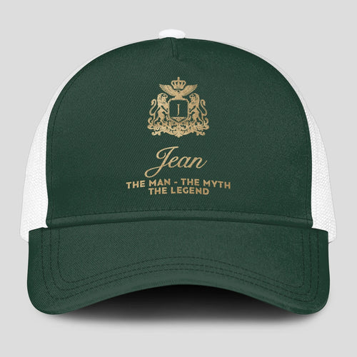 The Man The Myth The Legend Sage Green Mesh Cap JEAN 13K1 C192PF