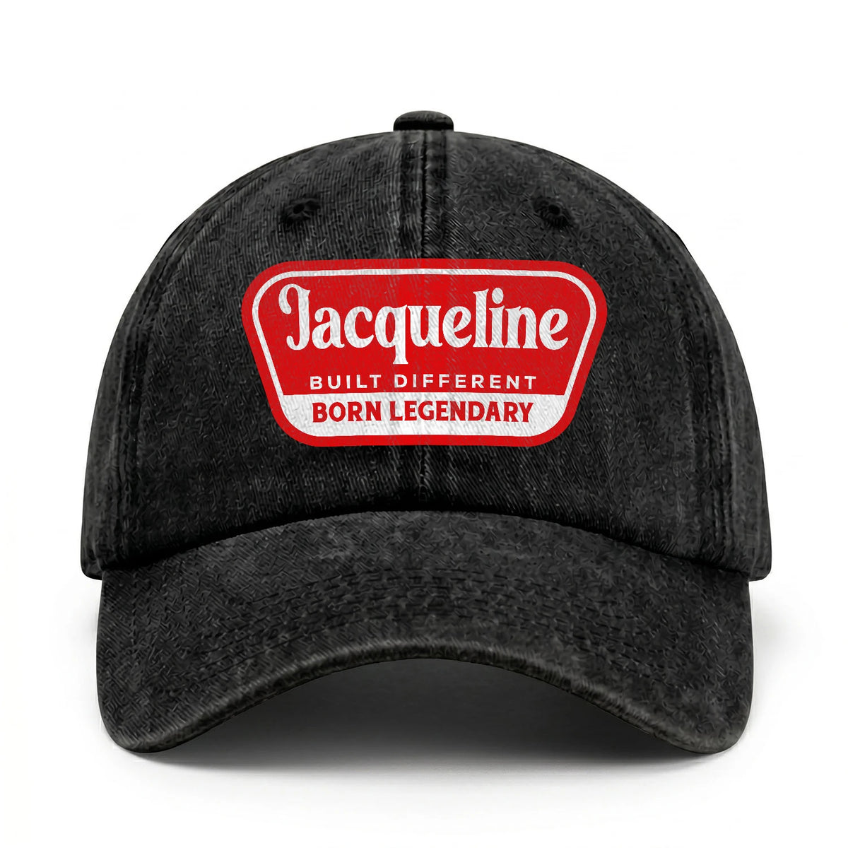Built Different Born Legendary Red Logo Washed Cap JACQUELINE 13K1 C63PF