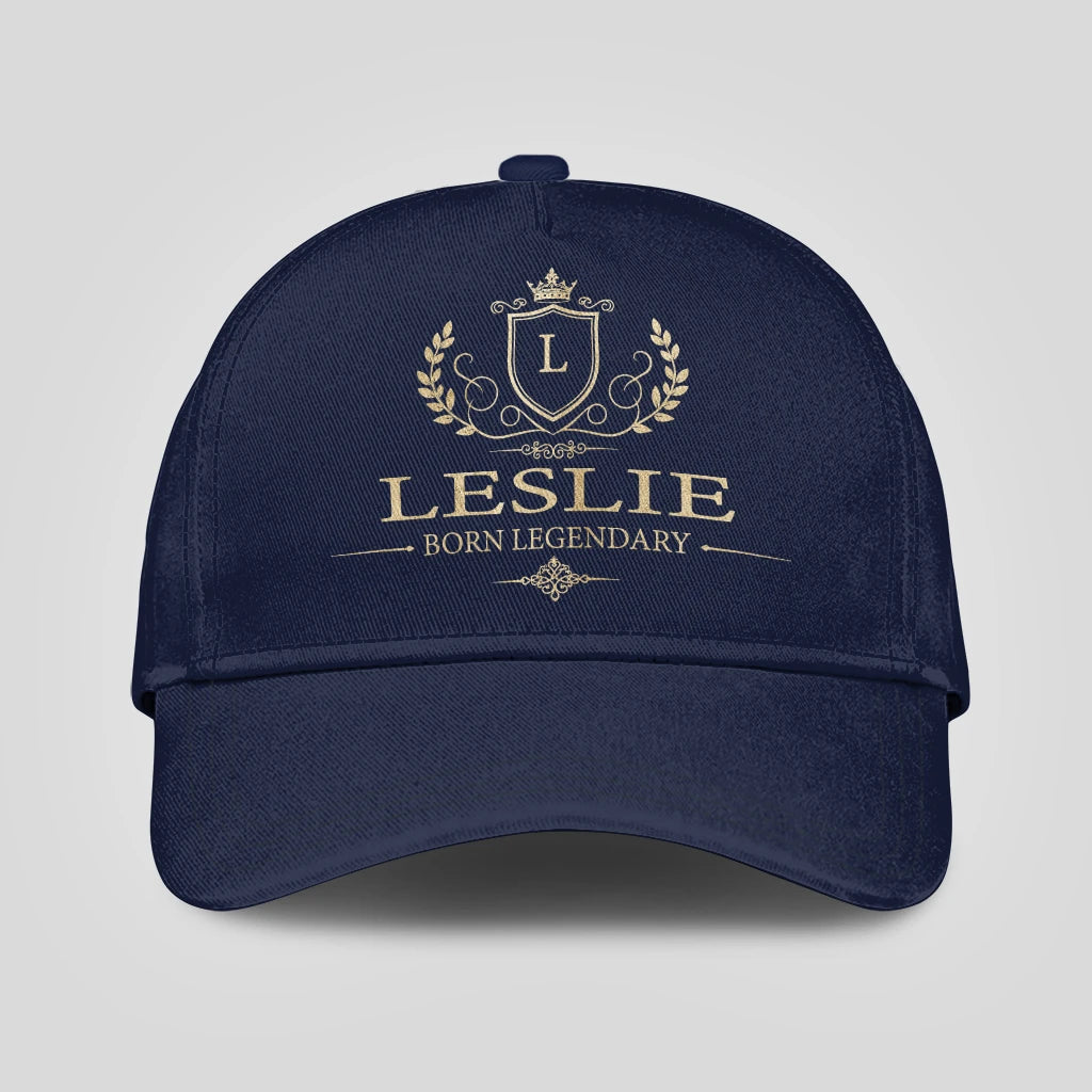 Born Legendary Luxury Crest Blue Cap LESLIE 13K1 C180PF