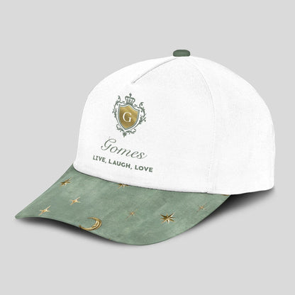 Live Laugh Love Stars And Moon Green Cap GOMES 13K1 C124PF