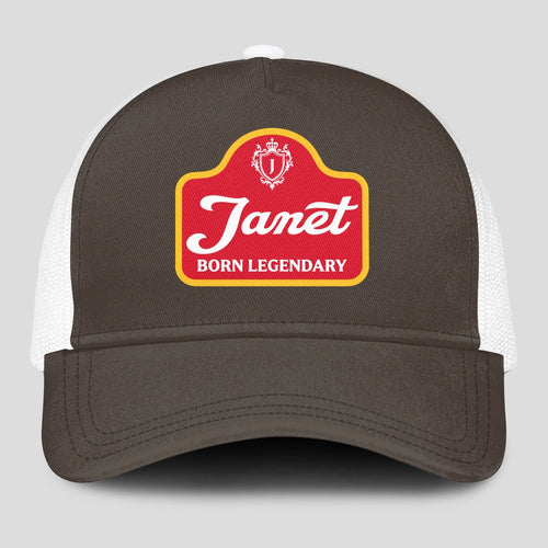 Born Legendary Charcoal Mesh Cap JANET 13K1 C196PF