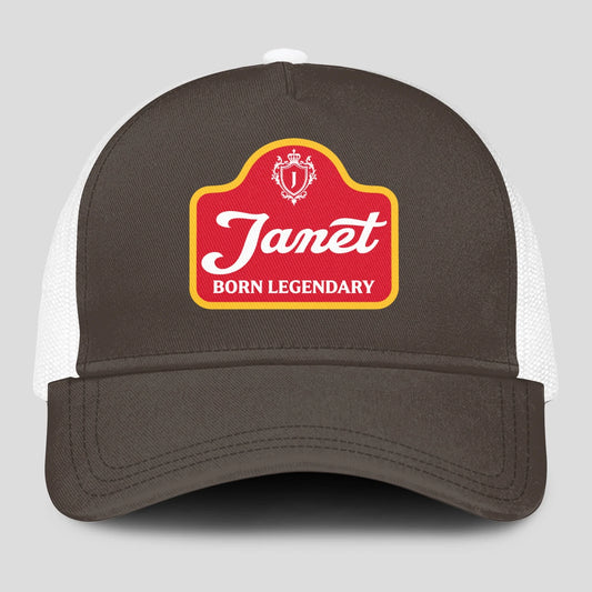 Born Legendary Charcoal Mesh Cap JANET 13K1 C196PF