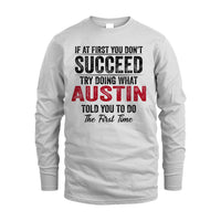 Men's Long Sleeved T-Shirt