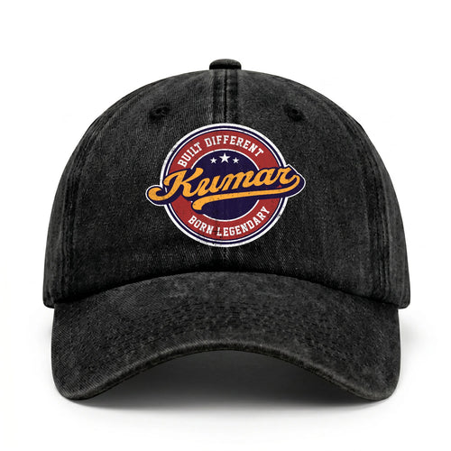 Built Different Born Legendary Logo Washed Cap KUMAR 13K1 C65PF